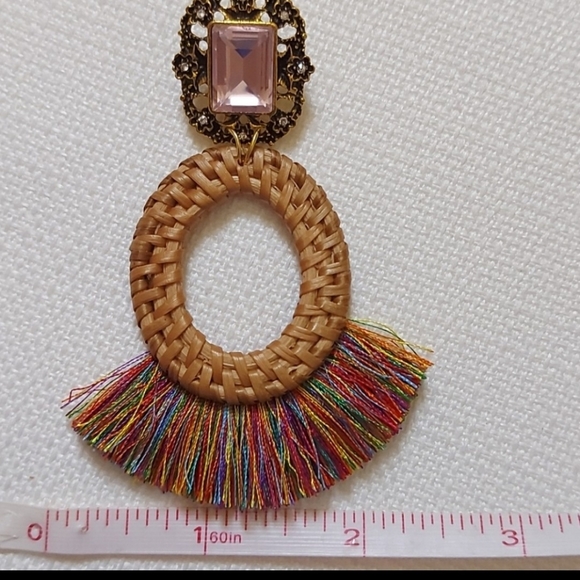 Thread earrings - Picture 6 of 7